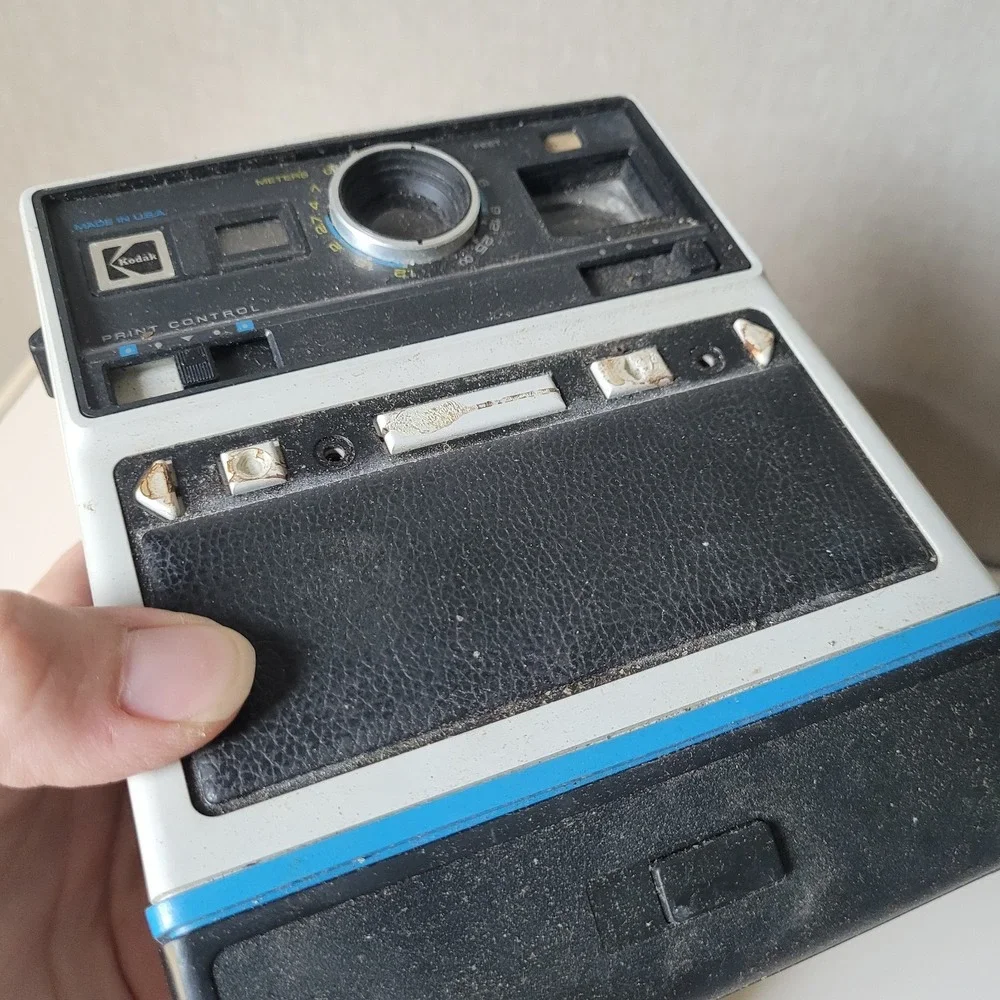 Vintage Kodak EK6 Instant Camera with Original Box Styrofoam Insert Prop Display